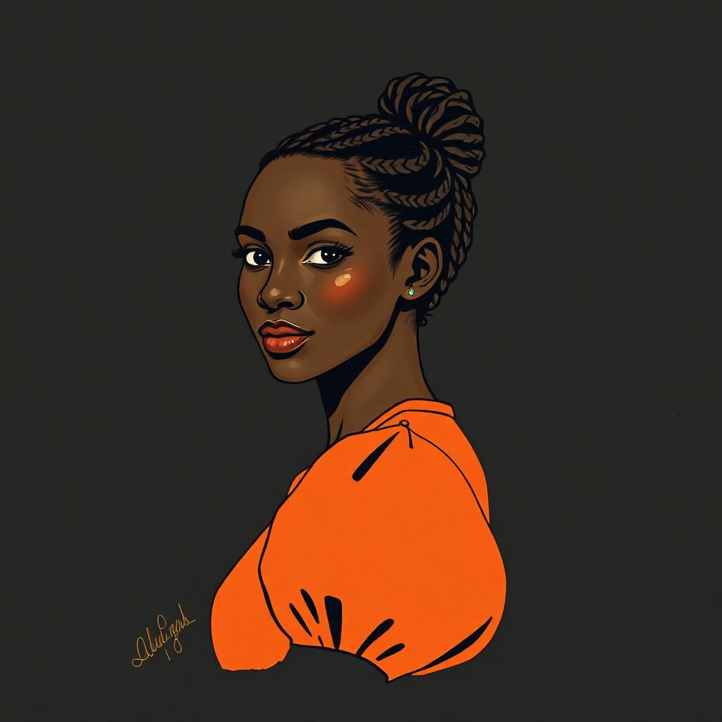 Illustrated portrait of a Reward specialist